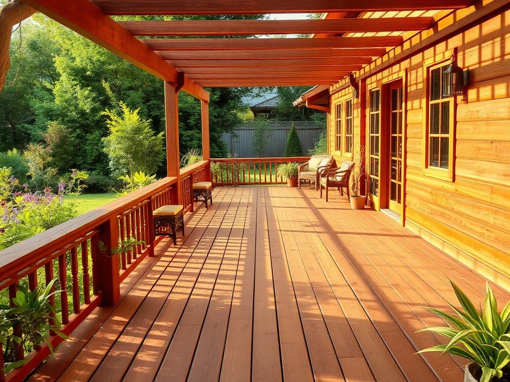 Bankirai Holzterrasse